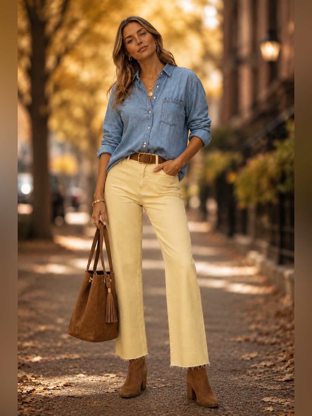 New! J. Crew Garment-dyed Charley kickout cropped jean in Sunlight Pale Yellow